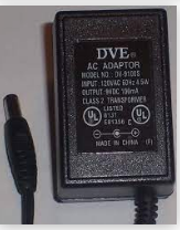 NEW DVE DV-9100S AC ADAPTER 9VDC 100mA 4.5W POWER SUPPLY